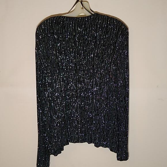 Xscape sparkling Blazer with tank. Vintage. Size L Party - Picture 7 of 8